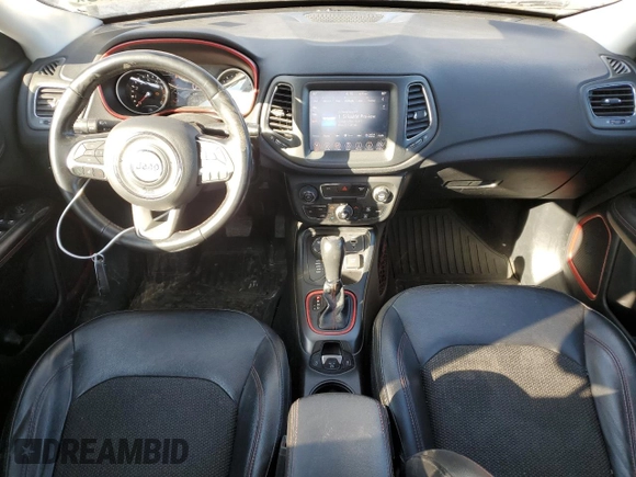 2020 Jeep Compass Trailhawk with VIN 3C4NJDDB6LT171963, listed as a Copart auction lot 47543425 with 78,720 mi miles and Salvage Title. Bid and sale history available at carsss.com. Image 8.