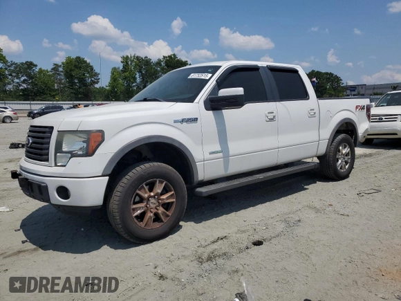2012 Ford F-150 XL with VIN 1FTFW1ET8CFA98987, listed as a Copart auction lot 61752515 with 219,581 mi miles and Salvage title. Bid and sale history available at DreamBid. Image 1.