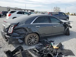 2016 Cadillac CTS Sedan Luxury Collection RWD with VIN 1G6AR5SX8G0177541, listed as a Copart auction lot 42839125 with 23,741 mi miles and Salvage Title. Bid and sale history available at carsss.com. Image 3.