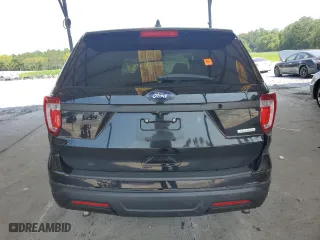2019 Ford Police Interceptor Utility with VIN 1FM5K8AT5KGB23936, listed as a Copart auction lot 64471014 with 0 mi miles and Salvage Title. Bid and sale history available at carsss.com. Image 6.