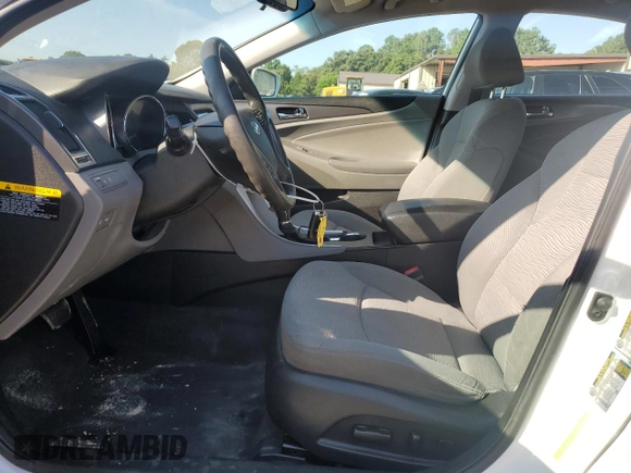 2012 Hyundai Sonata Hybrid with VIN KMHEC4A48CA044280, listed as a Copart auction lot 63344125 with 189,116 mi miles and Clean title. Bid and sale history available at DreamBid. Image 7.