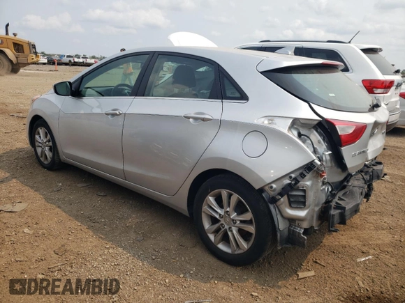2013 Hyundai Elantra GT with VIN KMHD35LE8DU120376, listed as a Copart auction lot 64396604 with 87,682 mi miles and Salvage Title. Bid and sale history available at carsss.com. Image 2.
