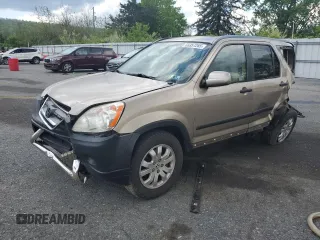 2005 Honda CR-V EX with VIN SHSRD78845U329526, listed as a Copart auction lot 55357285 with 175,671 mi miles and Salvage Title. Bid and sale history available at DreamBid. Image 1.