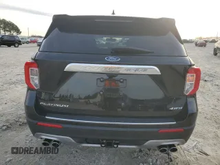 2022 Ford Explorer Platinum with VIN 1FM5K8HC2NGC40030, listed as a Copart auction lot 87721015 with 23,625 mi miles and Salvage Title. Bid and sale history available at carsss.com. Image 6.