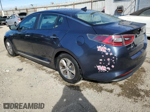 2015 Kia Optima Hybrid with VIN KNAGM4AD6F5083454, listed as a Copart auction lot 77230234 with 138,087 mi miles and Clean Title. Bid and sale history available at carsss.com. Image 2.