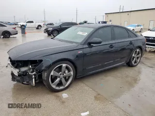 2014 Audi A6 3.0T Prestige with VIN WAUHGAFC0EN107241, listed as a Copart auction lot 51773535 with 173,116 mi miles and Salvage Title. Bid and sale history available at carsss.com. Image 1.