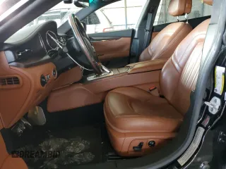 2016 Maserati Quattroporte S with VIN ZAM56RPA3G1189783, listed as a Copart auction lot 50347163 with 85,412 mi miles. Bid and sale history available at carsss.com. Image 7.