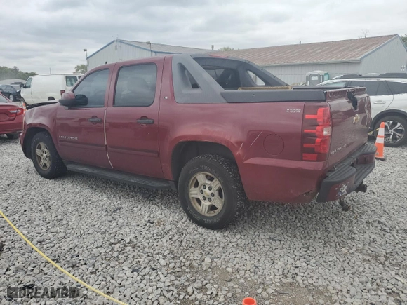 2007 Chevrolet Avalanche LT w/2LT with VIN 3GNEC12J77G160737, listed as a Copart auction lot 72544894 with 133,511 mi miles and Salvage Title. Bid and sale history available at carsss.com. Image 2.