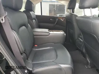 2015 Infiniti QX80 with VIN JN8AZ2NE6F9084599, listed as a Copart auction lot 50766905 with 0 mi miles and Salvage Title. Bid and sale history available at carsss.com. Image 12.