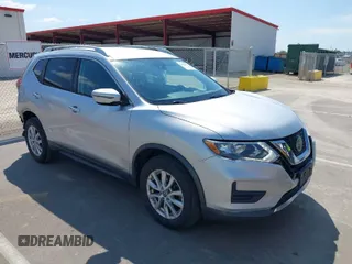 2019 Nissan Rogue SV with VIN KNMAT2MV5KP525224, listed as a IAAI auction lot 41892874 with 82,650 mi miles. Bid and sale history available at carsss.com. Image 1.