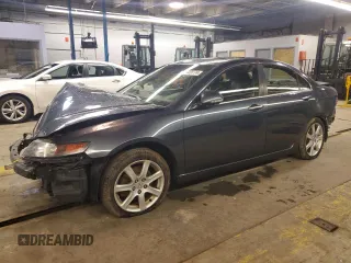 2004 Acura TSX w/Navigation with VIN JH4CL96934C010877, listed as a Copart auction lot 86949174 with 207,428 mi miles and Salvage Title. Bid and sale history available at carsss.com. Image 1.