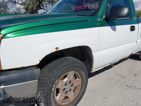 2006 Chevrolet Silverado 1500 Work Truck with VIN 3GCEK14Z76G197526, listed as a IAAI auction lot 41555933 with 176,540 mi miles. Bid and sale history available at carsss.com. Image 6.