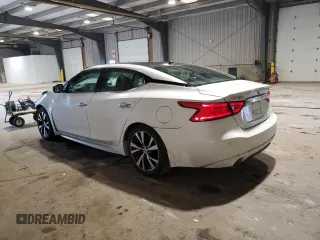 2016 Nissan Maxima SL with VIN 1N4AA6AP1GC448178, listed as a Copart auction lot 61583035 with 131,492 mi miles and Salvage title. Bid and sale history available at DreamBid. Image 2.