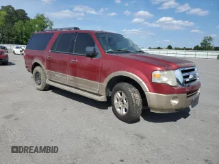 2014 Ford Expedition Max XLT with VIN 1FMJK1J59EEF47949, listed as a Copart auction lot 55093955 with 109,322 mi miles and Salvage Title. Bid and sale history available at DreamBid. Image 4.
