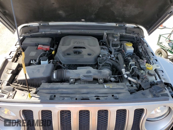 2019 Jeep Wrangler Unlimited Sahara with VIN 1C4HJXEN4KW507772, listed as a Copart auction lot 52104825 with 74,527 mi miles and Clean title. Bid and sale history available at DreamBid. Image 12.
