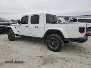 2022 Jeep Gladiator Rubicon with VIN 1C6JJTBG1NL119900, listed as a Copart auction lot 72457754 with 70,055 mi miles and Salvage title. Bid and sale history available at DreamBid. Image 2.