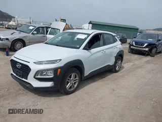 2019 Hyundai Kona SE with VIN KM8K1CAA1KU303083, listed as a IAAI auction lot 42035636 with 71,498 mi miles and . Bid and sale history available at carsss.com. Image 2.