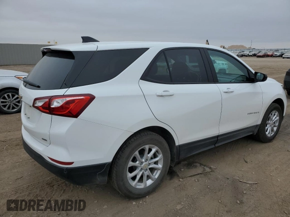 2021 Chevrolet Equinox LS with VIN 3GNAX5EVXMS173340, listed as a Copart auction lot 43257585 with 76,384 mi miles and Clean title. Bid and sale history available at DreamBid. Image 3.