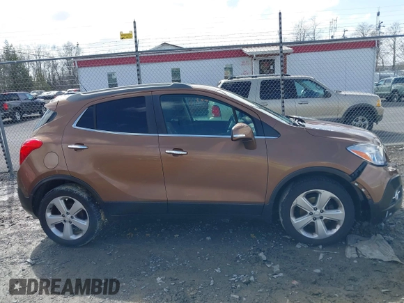 2016 Buick Encore Leather with VIN KL4CJCSB2GB551551, listed as a IAAI auction lot 41635247 with 87,086 mi miles. Bid and sale history available at carsss.com. Image 13.