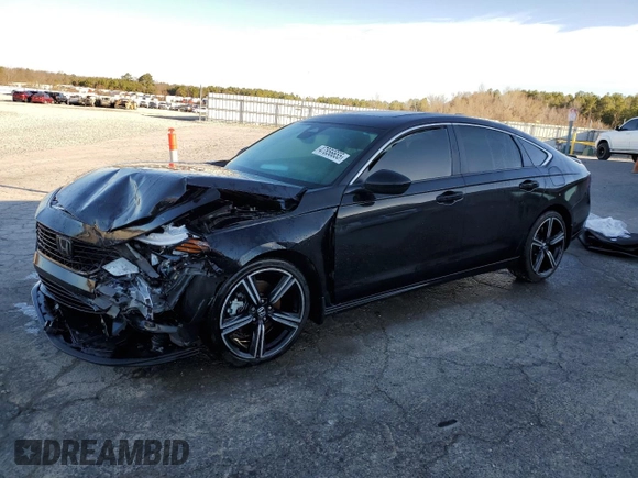 2023 Honda Accord Sport с VIN 1HGCY2F5XPA046378, выставлен на аукционе Copart как лот 47856655 с пробегом 78 203 миль миль и Списание • Salvage title. История ставок и продаж доступна на DreamBid. Изображение 1.