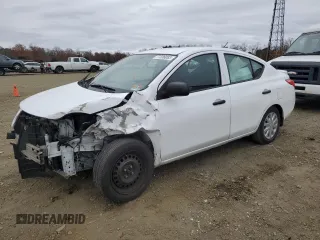 2014 Nissan Versa S with VIN 3N1CN7AP7EL849753, listed as a Copart auction lot 77336083 with 51,478 mi miles and Salvage Title. Bid and sale history available at carsss.com. Image 1.