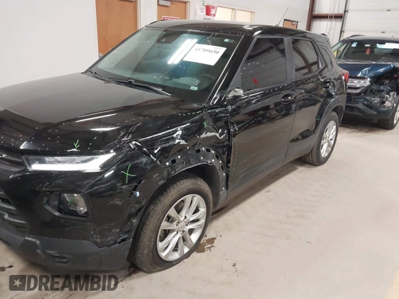 2022 Chevrolet TrailBlazer LS with VIN KL79MNSL2NB014071, listed as a IAAI auction lot 41709650 with 148,997 mi miles. Bid and sale history available at carsss.com. Image 6.