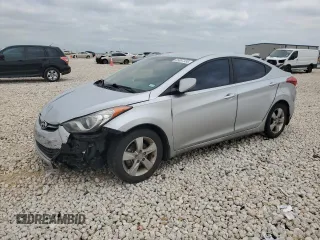 2013 Hyundai Elantra GLS z VIN 5NPDH4AE4DH416606, wystawiony jako Copart lot #55897335 z przebiegiem 104 915 mil mil oraz Szkoda całkowita • Salvage title. Historia ofert i sprzedaży dostępna na DreamBid. Obrazek 1.
