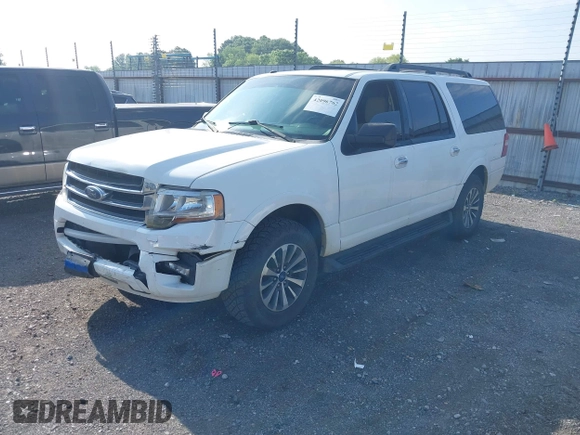 2017 Ford Expedition Max XLT z VIN 1FMJK1HT4HEA11855, wystawiony jako IAAI lot #42096762 z przebiegiem 163 695 mil mil oraz . Historia ofert i sprzedaży dostępna na DreamBid. Obrazek 18.