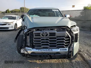 2024 Toyota Tundra 1794 Edition z VIN 5TFMC5DB9RX074071, wystawiony jako Copart lot #83177584 z przebiegiem Nie podano mil oraz Szkoda całkowita • Salvage title. Historia ofert i sprzedaży dostępna na DreamBid. Obrazek 5.