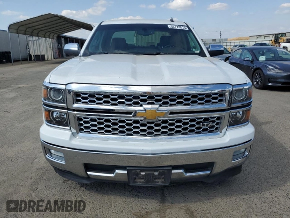 2014 Chevrolet Silverado 1500 LTZ with VIN 3GCPCSEJ3EG327241, listed as a Copart auction lot 52722815 with 174,843 mi miles and Salvage Title. Bid and sale history available at DreamBid. Image 5.