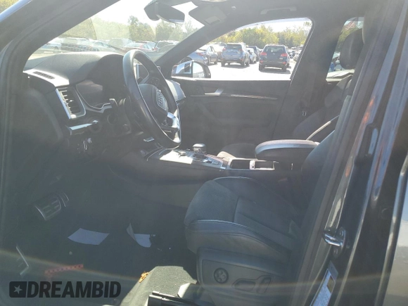 2018 Audi SQ5 Prestige with VIN WA1C4AFY9J2209340, listed as a Copart auction lot 75525344 with 77,522 mi miles and Salvage Title. Bid and sale history available at DreamBid. Image 7.