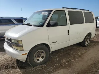 2002 Chevrolet Astro with VIN 1GNDM19X02B127681, listed as a Copart auction lot 80593644 with 182,431 mi miles and Clean Title. Bid and sale history available at carsss.com. Image 1.