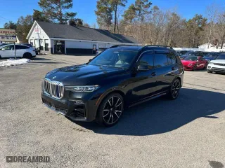 2019 BMW X7 xDrive50i with VIN 5UXCX4C53KLB39548, listed as a Copart auction lot 54152375 with 159,191 mi miles and Clean Title. Bid and sale history available at carsss.com. Image 2.