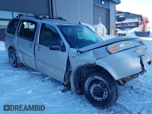 2007 Chevrolet Uplander with VIN 1GNDU33137D192052, listed as a Copart auction lot 44732245 with Not Provided miles and Salvage Title. Bid and sale history available at DreamBid. Image 4.