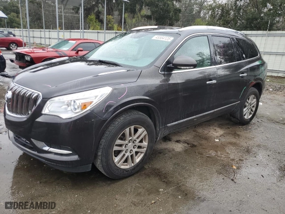 2015 Buick Enclave Convenience with VIN 5GAKRAKD9FJ148270, listed as a Copart auction lot 45584125 with 204,169 mi miles and Salvage Title. Bid and sale history available at carsss.com. Image 1.