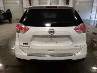 2015 Nissan Rogue SL with VIN 5N1AT2MV4FC832618, listed as a Copart auction lot 47641635 with 186,038 mi miles and Salvage Title. Bid and sale history available at DreamBid. Image 6.