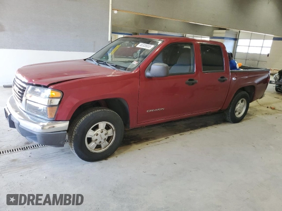 2004 GMC Canyon 1SB SLE Z85 with VIN 1GTCS136148151238, listed as a Copart auction lot 49305655 with 0 mi miles and Salvage Title. Bid and sale history available at carsss.com. Image 1.