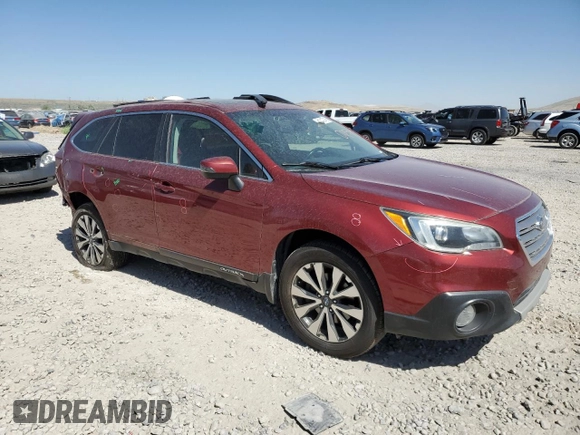 2016 Subaru Outback Limited with VIN 4S4BSENC7G3260855, listed as a Copart auction lot 61243745 with 114,415 mi miles and Salvage title. Bid and sale history available at DreamBid. Image 4.