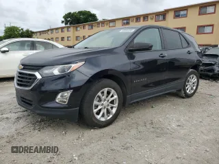 2020 Chevrolet Equinox LS z VIN 3GNAXHEV4LS565830, wystawiony jako Copart lot #60000595 z przebiegiem 58 660 mil mil oraz Nie do naprawy • Non repairable. Historia ofert i sprzedaży dostępna na DreamBid. Obrazek 1.