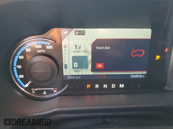 2024 Ford Bronco Big Bend with VIN 1FMDE7BH5RLA24042, listed as a Copart auction lot 76699044 with 13,419 mi miles and Salvage Title. Bid and sale history available at DreamBid. Image 9.