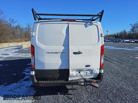 2023 Ford Transit Cargo with VIN 1FTBR1Y82PKB80207, listed as a Copart auction lot 88218055 with 33,382 mi miles and Clean Title. Bid and sale history available at DreamBid. Image 6.