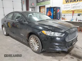 2014 Ford Fusion SE Hybrid with VIN 3FA6P0LU0ER293769, listed as a IAAI auction lot 42381343 with 109,910 mi miles and . Bid and sale history available at DreamBid. Image 1.