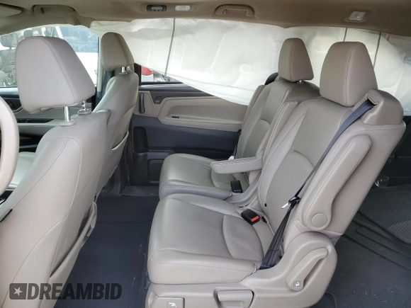 2018 Honda Odyssey EX-L with VIN 5FNRL6H73JB085115, listed as a Copart auction lot 50574975 with 166,626 mi miles and Non Repairable. Bid and sale history available at carsss.com. Image 11.