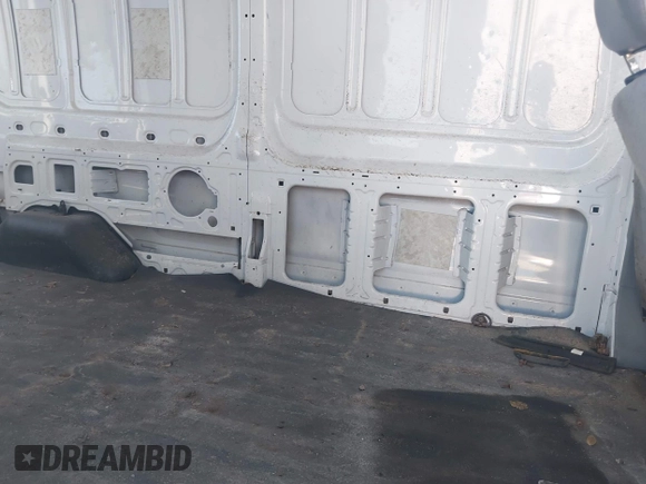 2015 Ford Transit Cargo with VIN 1FTNE2CM6FKA19277, listed as a IAAI auction lot 41906760 with 44,230 mi miles and . Bid and sale history available at carsss.com. Image 8.