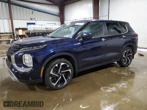 2023 Mitsubishi Outlander SE z VIN JA4J4UA89PZ013446, wystawiony jako Copart lot #48050715 z przebiegiem 56 977 mil mil oraz Szkoda całkowita • Salvage title. Historia ofert i sprzedaży dostępna na DreamBid. Obrazek 1.