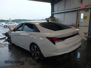 2023 Hyundai Elantra SEL with VIN 5NPLS4AG7PH100586, listed as a IAAI auction lot 42166088 with Not provided miles and . Bid and sale history available at DreamBid. Image 3.