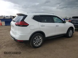 2017 Nissan Rogue SV with VIN KNMAT2MT3HP603782, listed as a Copart auction lot 57163755 with 108,676 mi miles and Salvage title. Bid and sale history available at DreamBid. Image 3.