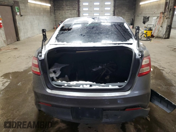 2013 Ford Taurus SHO with VIN 1FAHP2KT7DG166424, listed as a Copart auction lot 84826714 with Not provided miles and Salvage title. Bid and sale history available at DreamBid. Image 6.
