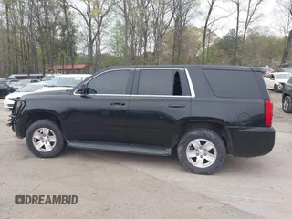 2017 Chevrolet Tahoe Commercial with VIN 1GNLCDECXHR304319, listed as a IAAI auction lot 41924011 with 130,566 mi miles and . Bid and sale history available at DreamBid. Image 14.