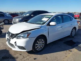 2018 Nissan Sentra S with VIN 3N1AB7AP2JY333720, listed as a IAAI auction lot 41738308 with 91,991 mi miles. Bid and sale history available at carsss.com. Image 2.